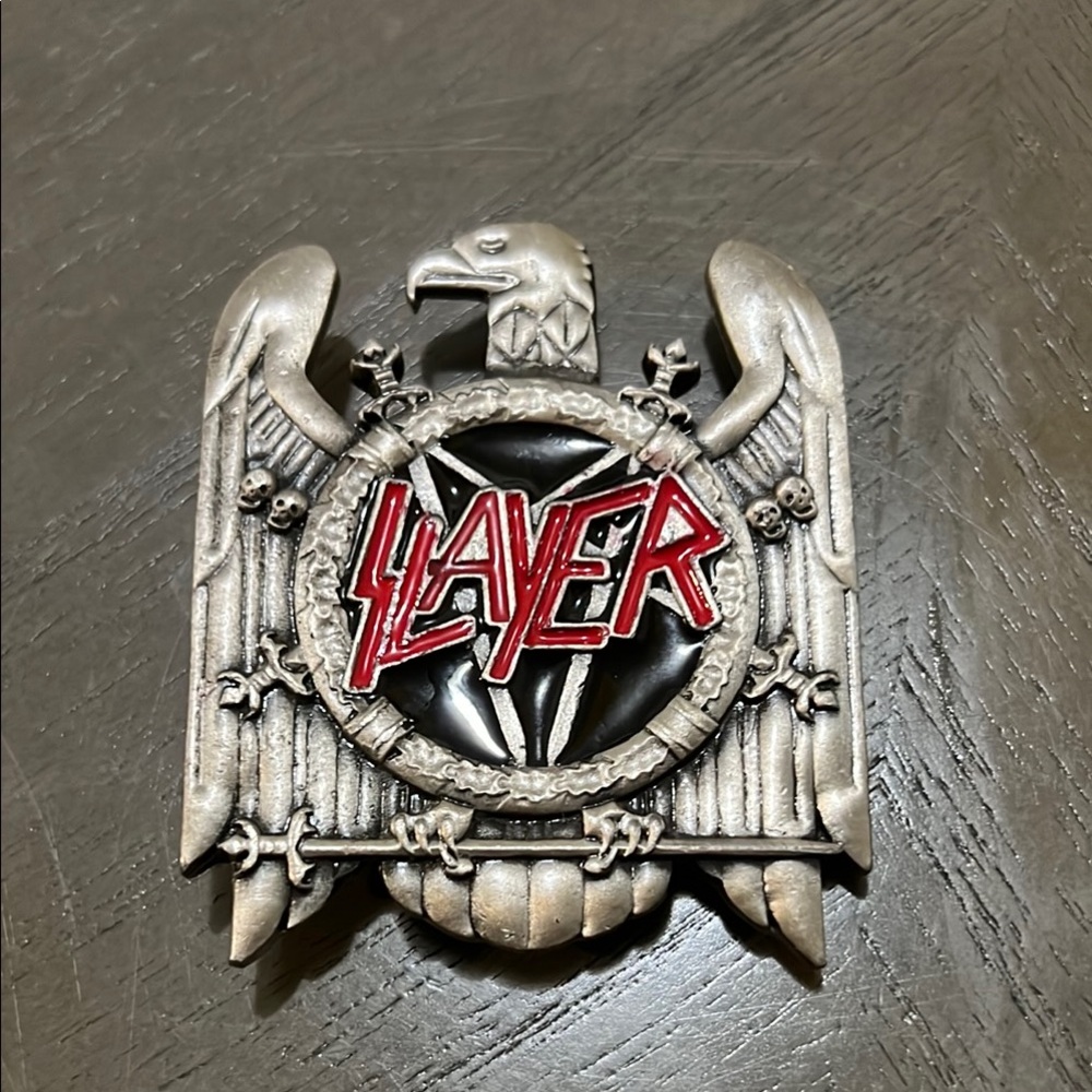 Slayer Eagle Metal belt Buckle